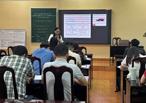 Khoa Nhà nước & pháp luật tổ chức thao giảng cấp khoa năm 2026